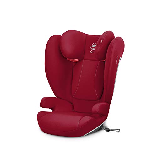 CBX Silla de coche para niños Yari, Grupo 2/3 (15-36 kg), Desde los 3 hasta los 12 años aprox, Con anclaje LATCH, Crunchy Red