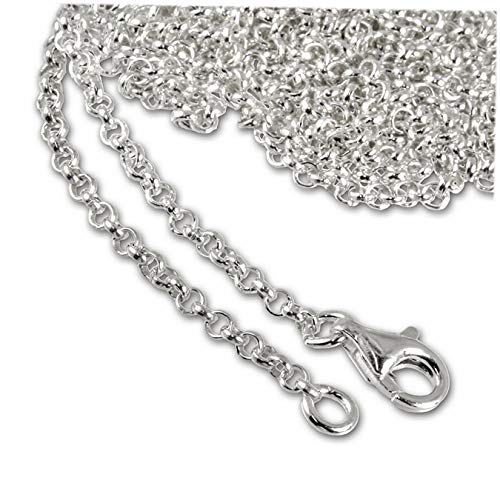 Charm SilberDream Halskette 80 cm 925 Sterling Charms pulsera plata cadena para los seguidores de FC00288-1