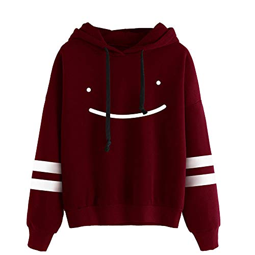 CNSTORE Sudaderas con capucha unisex Dreamwastake Dream Smile Merch Hombres Mujeres Causal Pullover Chándal XXS-4XL - - X-Small