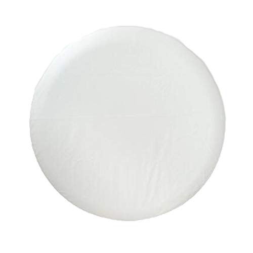 Comily Plus+ 18 Pulgadas Cubierta Universal de Rueda de neumático de Repuesto de PVC de32.8-33.6"(82-84cm) de diámetro-Blanco