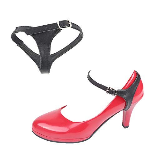 Correas Para Zapatos de Tacon Removibles Desmontables Para Mujeres Desmontables Tacones Altos Planos Zapatos de Cuña(2 Piezas)