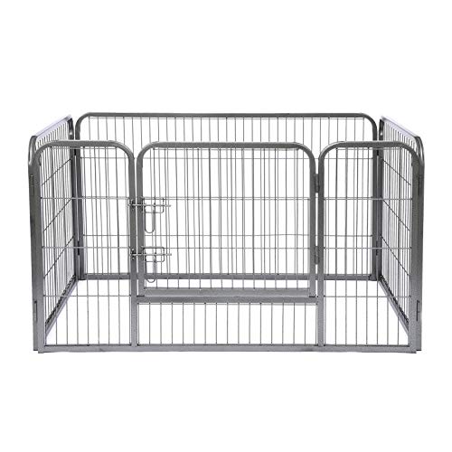 dibea Parque para cachorros gatos Jaula plegable cercado libre dimensiones 125x80x70 cm