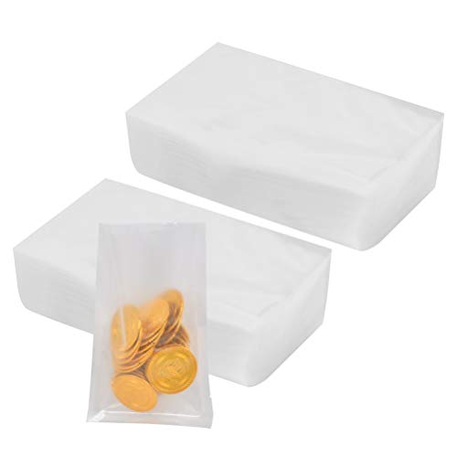 DODUOS 200 PCS Bolsas de Vacio para Alimentos de 10x15cm Bolsas de Vacio Gofradas Transparente para Conservación de Alimentos Bolsa Gofrada para Empacadora de Vacío