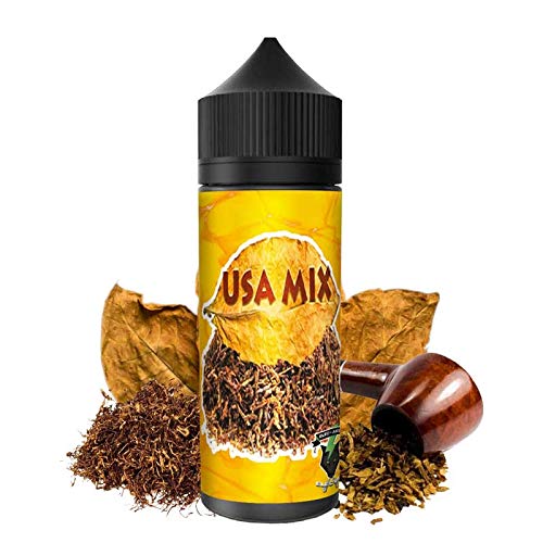 E-Liquid USA Mix de ElecVap - Sin Nicotina - 120ml formato TPD - 0MG Nicotina - E-Liquido para Cigarrillos Electronicos - E Liquidos para Vaper