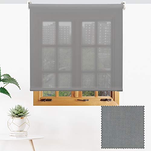 ESTORES Trans-LUZ Premium/Gran Transparencia con LUMINOSIDAD Garantizada y A SU Medida. Medidas expresadas Ancho x Alto. Color: Gris. Medidas: 172cm x 240cm