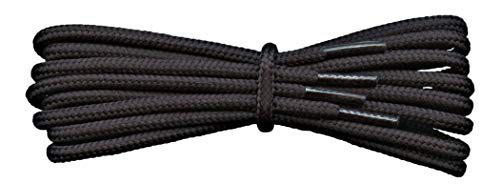 Fabmania Cordones redondos negros - 4 mm - Largo 180 cm