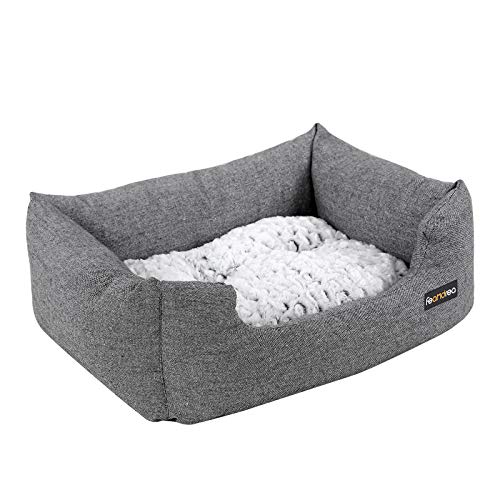 FEANDREA ama para Perros Perrera, Cómoda Casa para Mascotas, Talla M, Dimensiones externas: 80 x 60 cm PGW26G