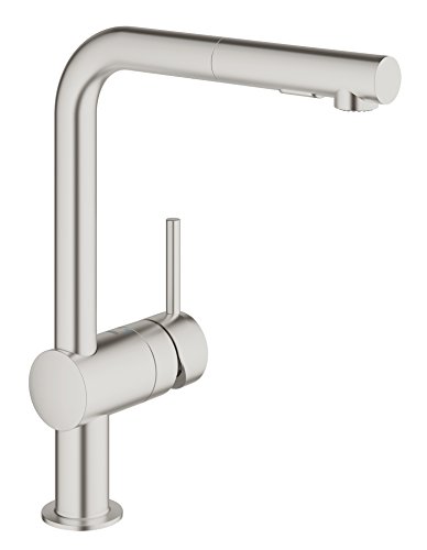 Grohe Minta - Grifo de cocina 1/2", color supersteel (Ref.30274DC0)