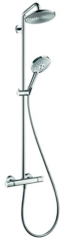 Hansgrohe 27115000 Raindance Select S 240 columna de ducha, 3 tipos de chorro, cromo