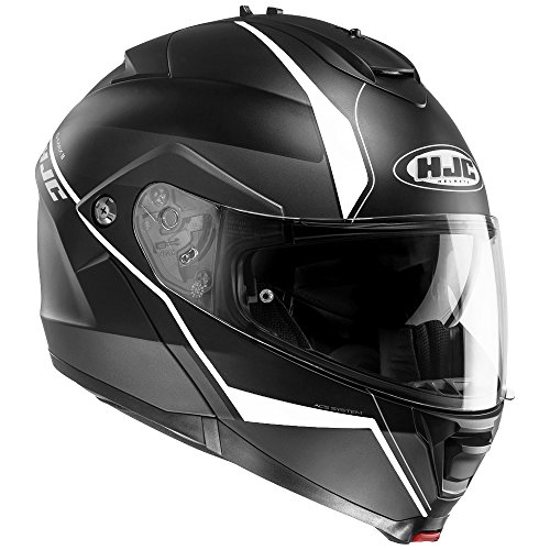 HJC is-Max 2 mina Casques modulables) casco de moto negro blanco L (59 – 60 cm)