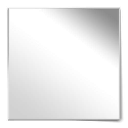 Homestyle - Espejo de pared sin marco (80 x 80 cm)