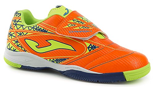 JOMA CALCETTO CHAMPION JR 608 ORANGE FLUOR INDOOR 35