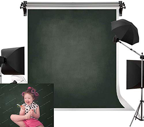 Kate 6.5x6.5ft/2x2m Negro fotografico telon de Fondo Plegable Retro Solido Color de Fondo para fotografia para reciln Nacido Familia stuio Shooting