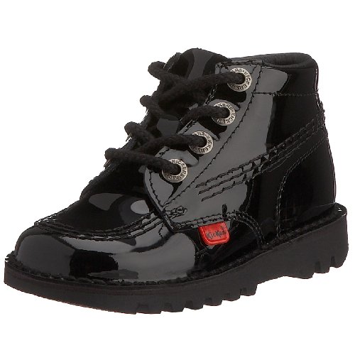 Kickers Kick Hi Core, Botas Niños Unisex, Negro (Black), 28 EU