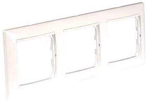 Legrand - 774453 marco 3 elementos horizontal blanco valena Ref. 6561010161