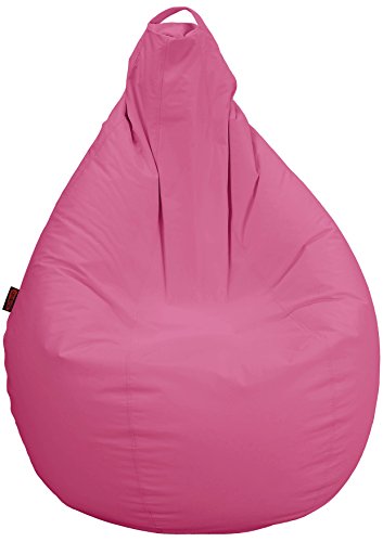 loconfort-Puff DE Pera XL, 25 Colores Envio 24/48 Horas, Fabricado EN ESPAÑA. 3 AÑOS DE Garantia, (85X85X135) Poli Piel Verde Manzana (XL Adulto, FUCXIA)