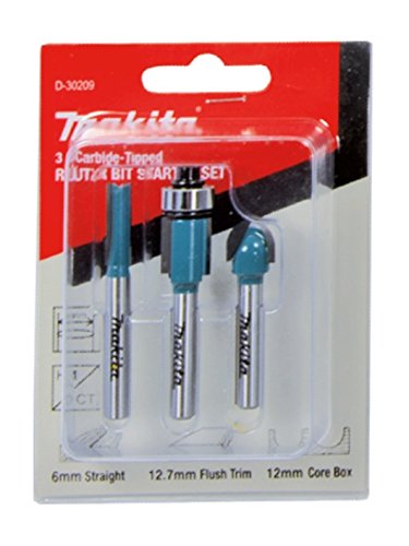 Makita fresa-Set, 3 pc, D-30209