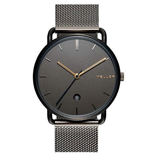 MELLER - Denka Gun Metal - Relojes para hombre y mujer