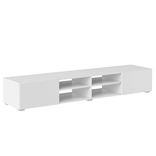 Movian Lijoki - Mueble para TV, 185 x 31 x 42 cm, Blanco