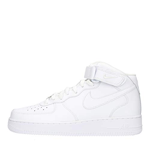 Nike Air Force 1 Mid '07, Zapatillas de bsquetbol Hombre, Blanco, 40 EU