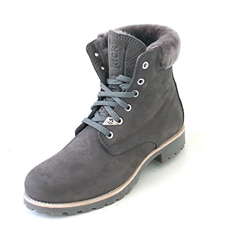 Panama Jack Panama 03 Igloo, Botas Militar Mujer, Gris (B20 Nobuck Gris), 37 EU