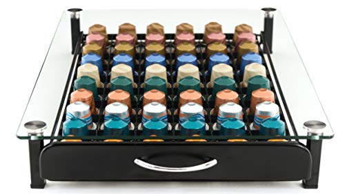 Peak Coffee Soporte de Carga Máxima 60 Bandejas Para Cápsulas Nespresso