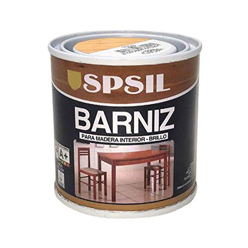 Pintura Barniz para Madera, Pintura Barniz de Rápido Secado para Superfícies Interiores (Madera Tea, 375 ML)