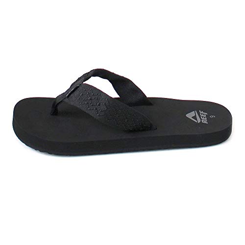 Reef Smoothy - Chanclas para hombre, Negro, 40 EU