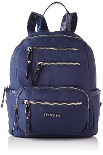 REFRESH 83333, BOLSO SRA. TEXTIL NAVY para Mujer, Talla