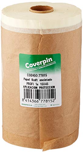 Rodapin 77815 Papel Encintado, 15 cm x 45 m