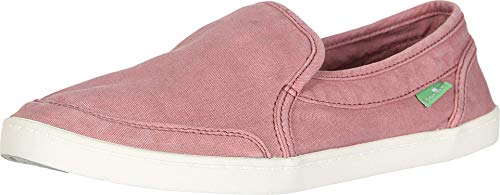 Sanuk Par de mocasines planos para mujer, color rosa jaspeado, talla 5 US