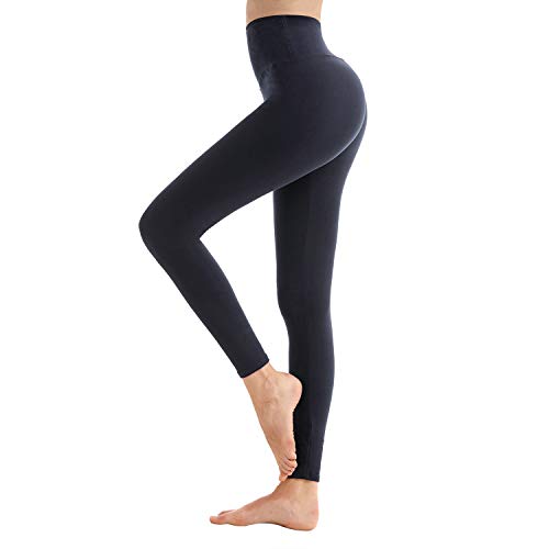 SINOPHANT Mallas de deporte de mujer, Leggins Pantalon Deporte Yoga, Leggings Mujer Fitness Suaves Elásticos Cintura Alta Para Reducir Vientre