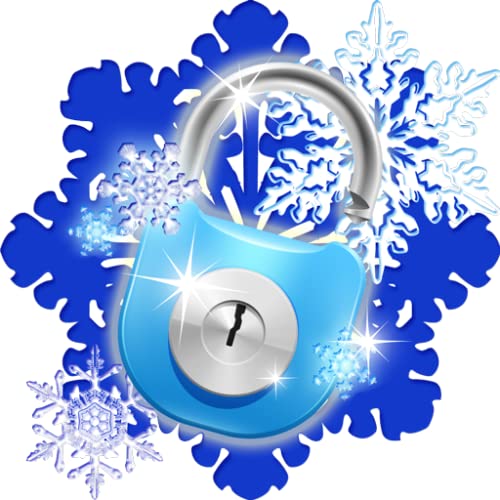 Tema Smart App Lock Snowflakes