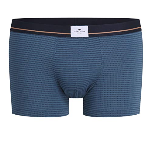 TOM TAILOR Calzoncillos para hombre, color azul, mínimo, 1 unidad Azul medio-mínimo. Medium