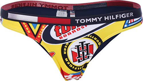 Tommy Hilfiger W Parte de abajo del bikini archive badge aop - bold yellw