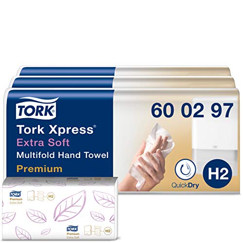 Tork - Toallita Interplegada Virgen 340 X 210 Mm Caja 21 Paquetes 150 Toallitas