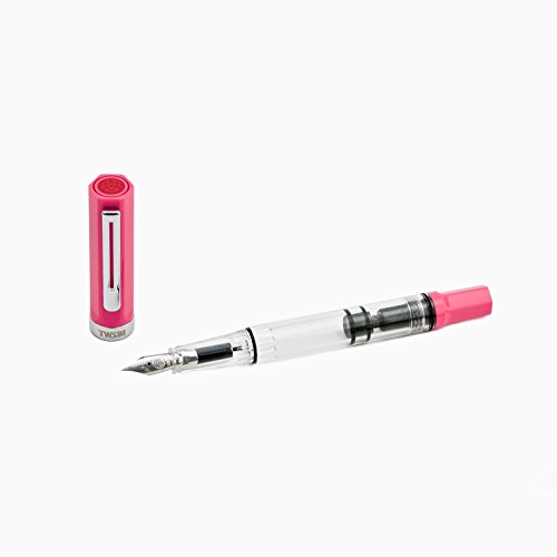 Twsbi Eco Pink - Pluma estilográfica (EF (extrafina)