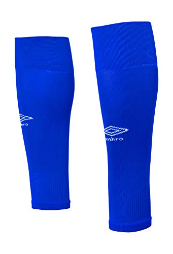 UMBRO Footless Socks Medias De Fútbol, Hombre, Azul Claro, Talla Única