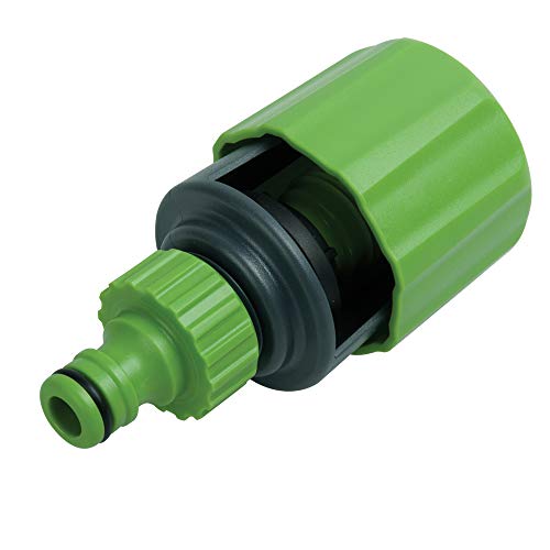 UPP® Adaptador de Grifo y Manguera Universal I conexión Universal para Grifo y Manguera de Agua, riego de jardín I Convierte el Grifo en conexión para Manguera