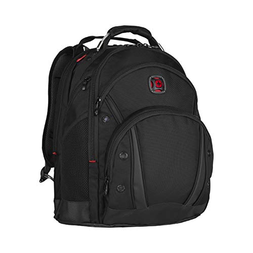 Wenger Synergy - Mochila para portátil de 16" (con bolsillo para tableta) color negro balístico