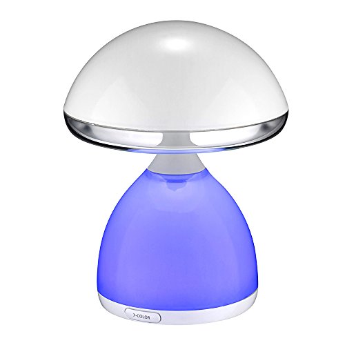 Wonderlamp W-A000052, Lámpara de Mesilla LED 4.5 Blanco 20 x 13 cm