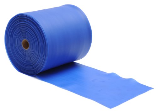 Yogistar - Cinta elástica para Pilates (25 m, sin látex), Color Azul