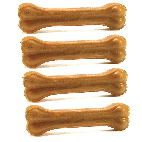 Yommy Hueso Prensado para Perros Delicioso Snack Hueso Antiestrés y fortalecedor de Dientes (17cm 2 Unidades) YM-1103