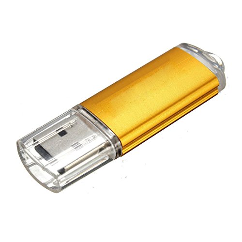 32 GB PenDrive - TOOGOO(R) 32GB USB Memoria 2.0 Palillo de memoria Dispositivo de flash Palillo de memoria de datos Oro