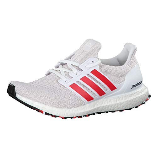 Adidas Ultraboost, Zapatillas de Running Hombre, Blanco (FTWR White/Active Red/Chalk White FTWR White/Active Red/Chalk White), 47 1/3 EU