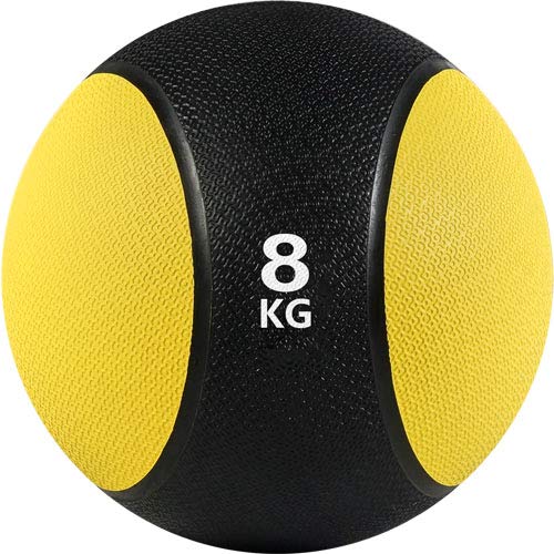 arteesol Balones medicinales, 1, 2, 3, 4, 5, 6, 7, 8, 9, 17 kg Balones de Peso Muerto Grip Entrenamiento de Fuerza y ​​acondicionamiento, Cardio y Core