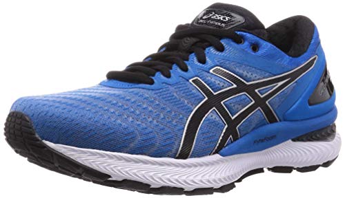 Asics Gel-Nimbus 22, Zapatos para Correr Hombre, Directoire Blue/Black, 45 EU