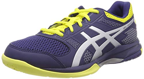 Asics Gel-Rocket 8, Zapatos de Voleibol Hombre, Azul (Indigo Blue/Silver 426), 41.5 EU