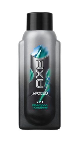 Axe Apollo 2 en 1 Champú y acondicionador Mini, 12 unidades (12 x 50 ml)