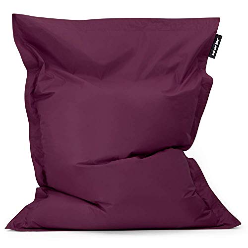 Bean Bag Bazaar Bazaar Bag - Morera Púrpura, 180cm x 140cm, Puf Gigante para Interiores y Exteriores – Puff Enorme, Ideal para Usar en el Hogar y el Jardín